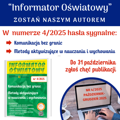 Grafika W 2025/2026 napisz do "Informatora Oświatowego"