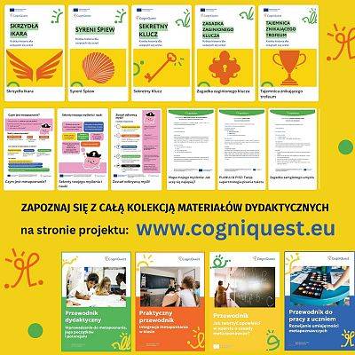 Grafika CogniQuest - zestaw praktycznych narzędzi edukacyjnych